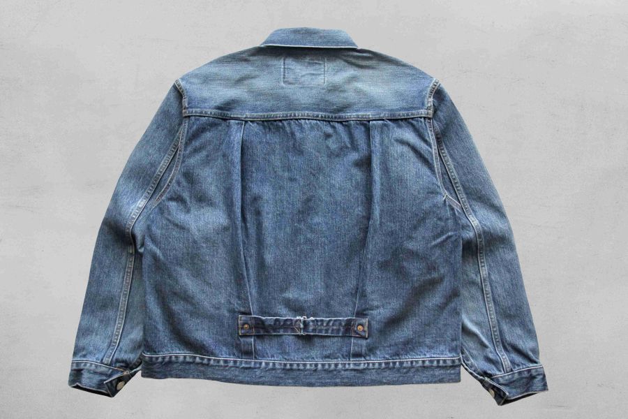 Ordinary Fits - DENIM JACKET 1ST TYPE Ordinary Fits工作外套,Ordinary Fits 丹寧外套,日本 刷色牛仔外套 推薦,水洗 丹寧外套推薦,日本丹寧品牌,復刻 type1 牛仔外套,