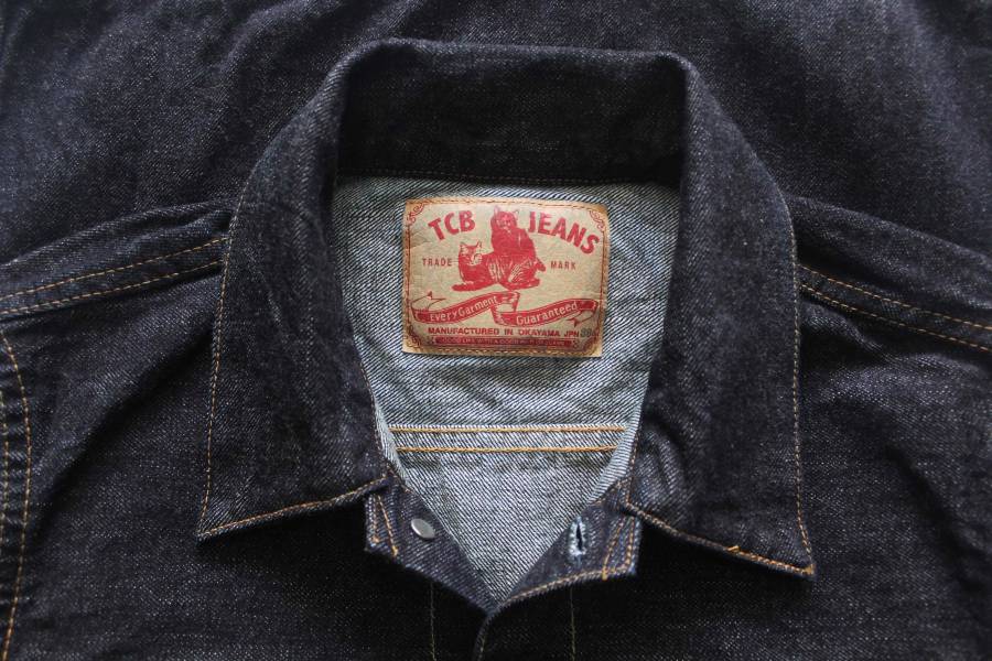 TCB-New 50's Jacket Jeans,denim,jacket,Type2,日本製,TCB,辛巴威棉,13.5oz,Union Special,布邊丹寧