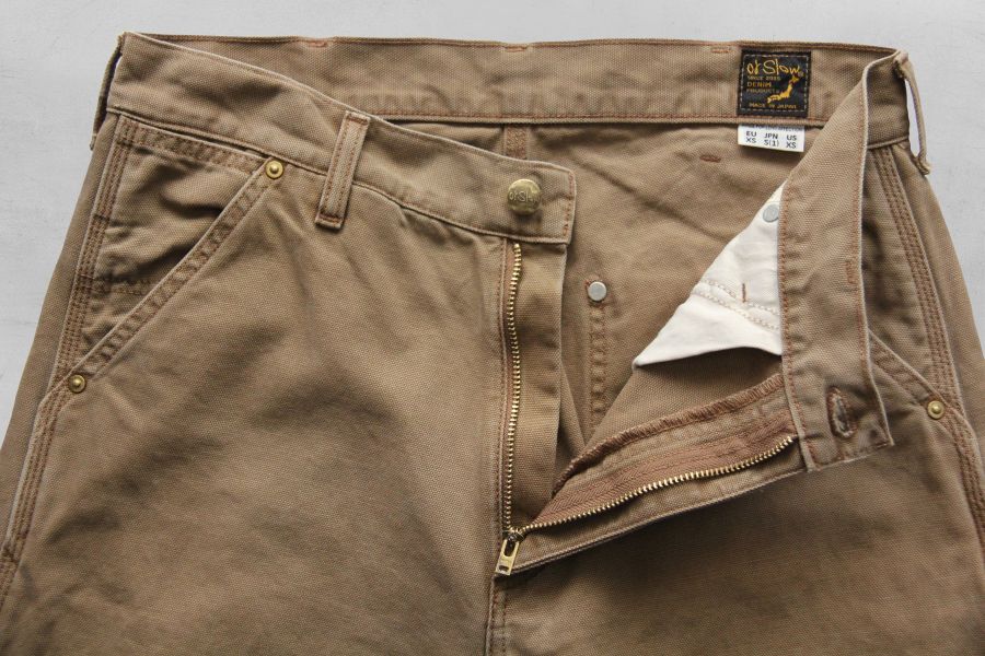 orSlow-Brown Duck Painter Pants 畫家褲穿搭,畫家工作褲,PAINTER PANTS,orSlow牛仔褲,男生工作褲推薦,WORKER PANTS,Dickes,美式工裝褲,