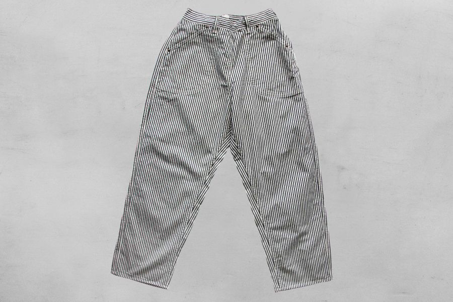 Ordinary Fits - Ranch Pants (OFF) 日本品牌Ordinary Fits,男 休閒工作褲,男 條紋褲 搭配,Hickory 條紋 工裝,