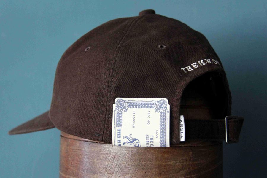 The H.W. Dog & Co./ Washed Shallow Cap The H.W. Dog帽子,可以戴十年的帽子,狗帽,the hw dog and co,日本職人手工帽飾,