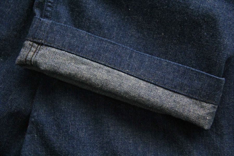 orSlow/Two Tuck Denim Wide Trouser orslow