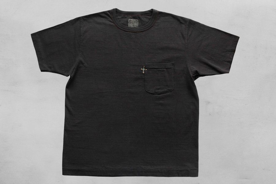 Two Moon - No.20272 Pocket Tee (Black) Two Moon