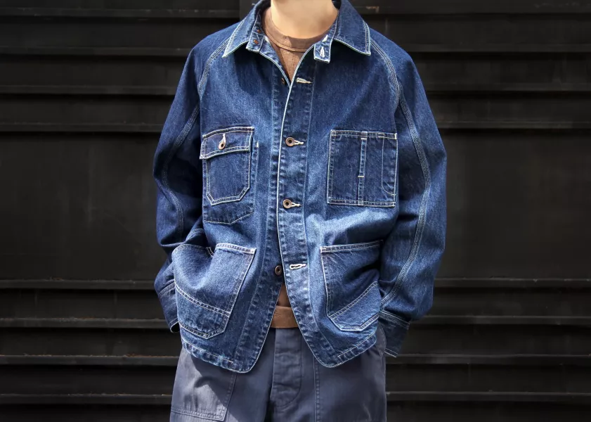 Ordinary Fits - US COVERALL Ordinary Fits工作外套,Ordinary Fits 丹寧,COVERALL,日本製復刻工作外套,男 工作夾克 推薦,