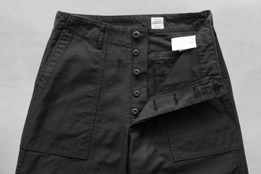 Ordinary Fits - BASIC FATIGUE (BLK) Ordinary Fits,James Pants,男生軍褲推薦,OG 107 ,男 寬鬆 褲型,日本小眾男生休閒服飾品牌,男 日牌 牛仔褲,台南男生逛街,