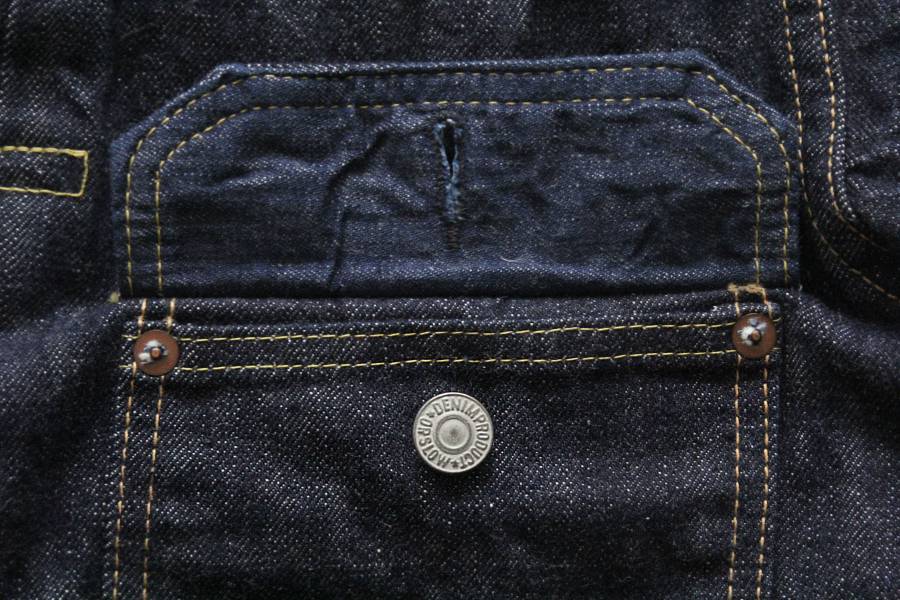 orSlow - Pleated Front Blouse orSlow 牛仔外套,Type 1 一代外套,復刻日牛外套,台南 阿美咖嘰 店家,