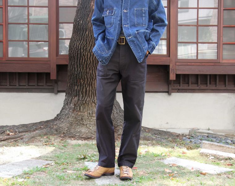 Ordinary Fits - BASIC FATIGUE (BLK) Ordinary Fits,James Pants,男生軍褲推薦,OG 107 ,男 寬鬆 褲型,日本小眾男生休閒服飾品牌,男 日牌 牛仔褲,台南男生逛街,