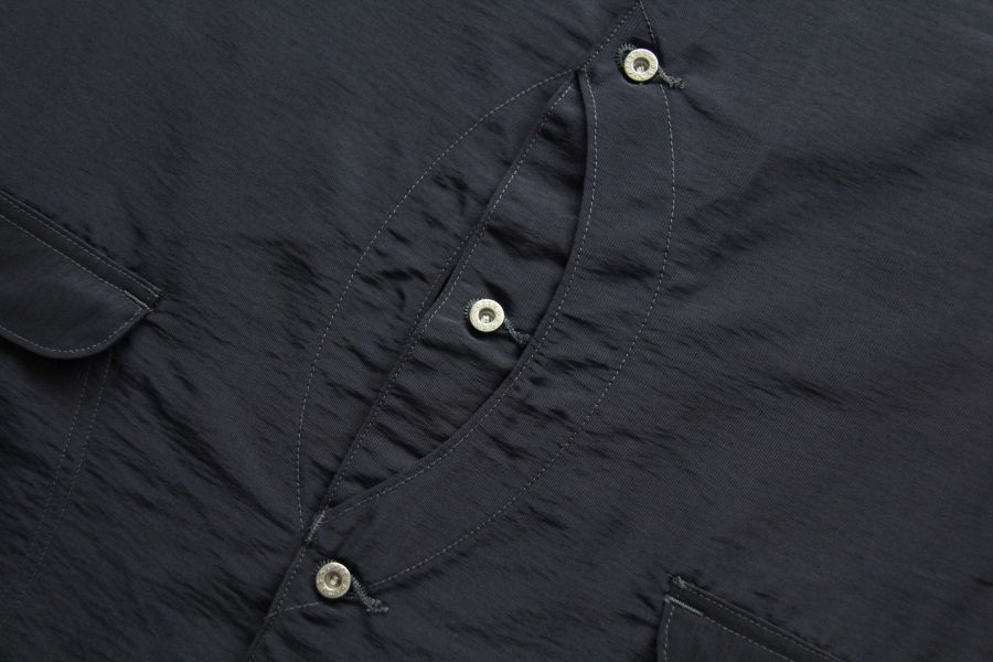 Post O`Alls -Royal Traveler/navy Post O`Alls, 防潑水,狩獵背心,60/40布料,高度透氣Made in Japan,半月形胸袋