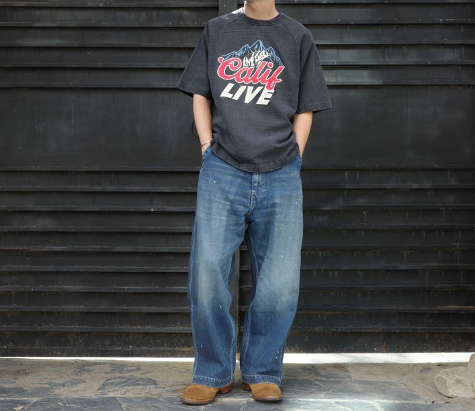 Barns Outfitters - 90's Heavyweightn T-shirt (BLK) 