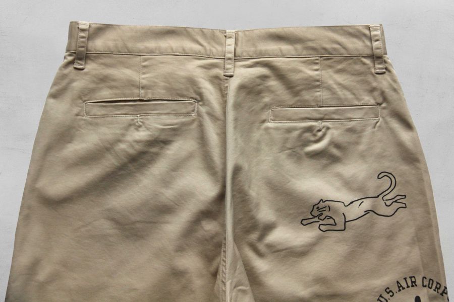 Barns Outfitters - Authentic T/C Chino Print Pants Barns Outfitters ,男 軍褲 推薦,男 卡其褲 穿搭,塗鴉 卡其褲,