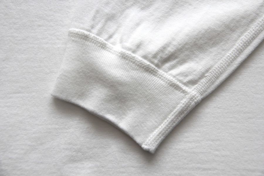 Barns Outfitters - Cozun LS Henley-T (White BSP) Barns Outfitters 秋冬長袖,洗舊感長t,男 經典 亨利領 長t,台南 復古美式 男裝店,