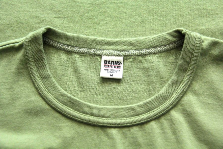 Barns Outfitters - State Of Mind Print T-shirt  (Olive) 