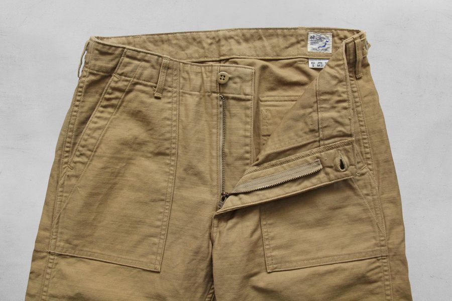 orSlow - US Army Fatigue Pant(Slim Fit) orSlow,US ARMY ,FATIGUE PANT,美軍工作褲,野戰軍褲,丹寧,牛仔,日本製,台南,選物店,老派