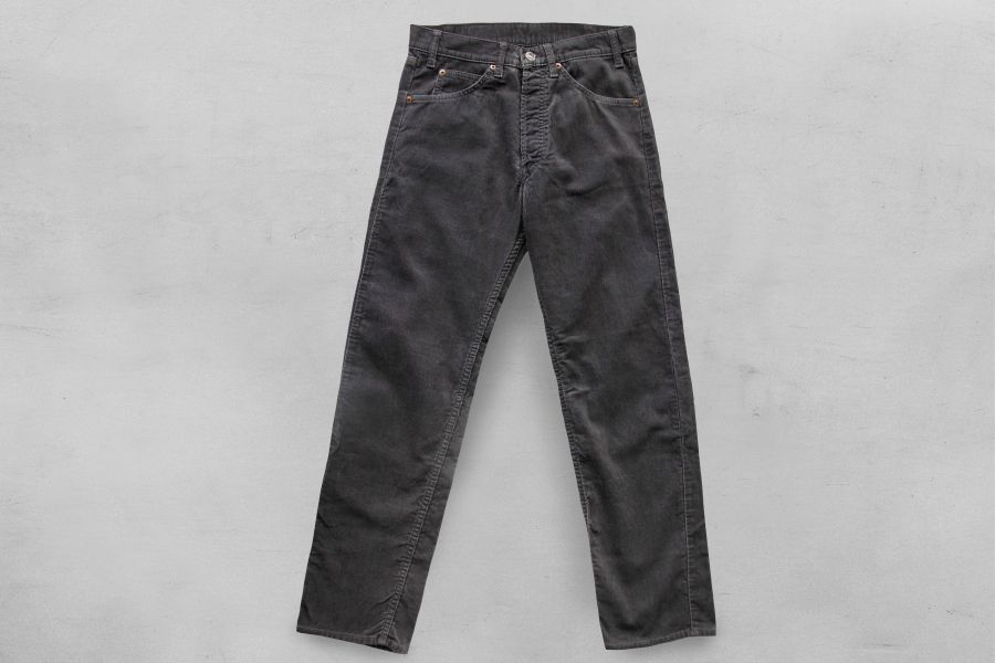 NOCOMPLY JEANS-NC66CORDS/Charcoal 66 Type,燈芯絨,燈芯絨 褲,XX DEVELOPMENT,秋冬 褲 推薦,