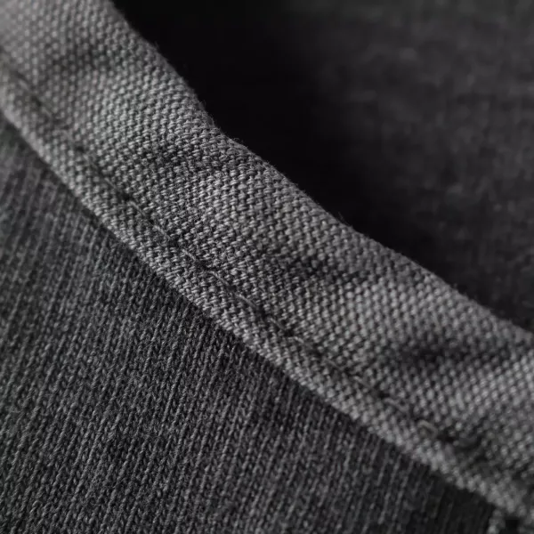 Barns Outfitters - Pigment Dyed “BIGCOZUN” WIDE HENRY TEE (BLK) Barns Outfitters,亨利領