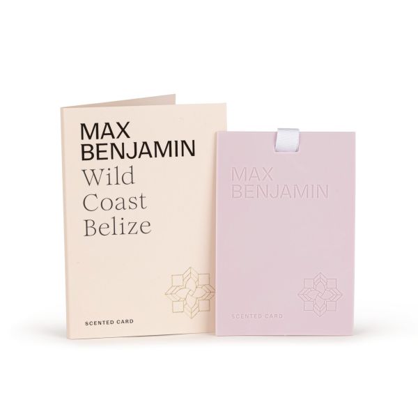 Max Benjamin Wild Coast Belize 貝里斯海光（粉）  香氛卡 