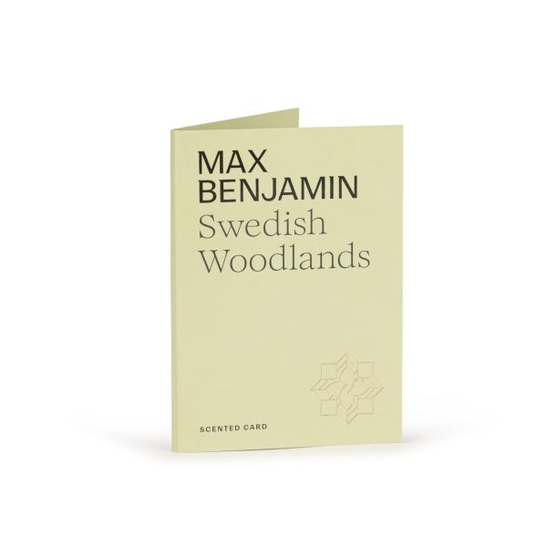 Max Benjamin Swedish Woodland 瑞典霧林(綠) 香氛卡 