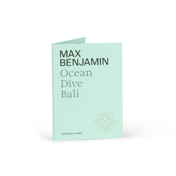 Max Benjamin Ocean Dive Bali 峇里潮聲 香氛卡 