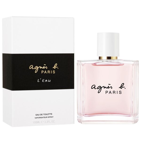 Agnès b. L'eau EDT 晨光花蕾100ml agnès b., L'eau, 晨光花蕾, 日本梨, 橙花, 牡丹, 白麝香, 清新花果調, 法式香水, 偽體香