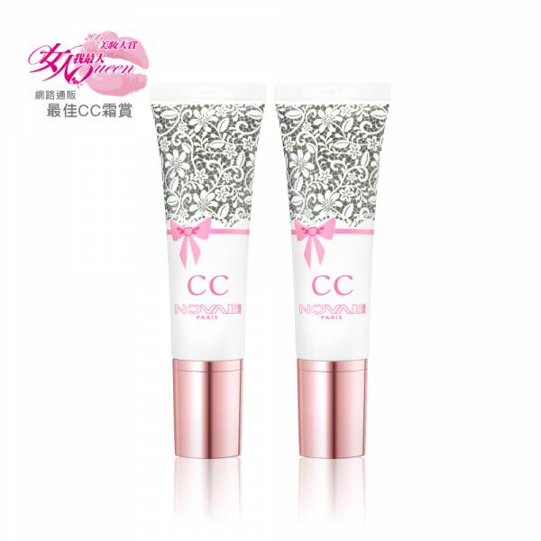 NOVAE輕透水感CC霜買一送一優惠組 50ml*2 輕透水感CC霜