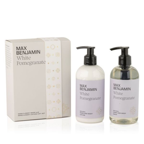 Max Benjamin White Pomegranate 風間氣息(白)洗手乳&沐浴乳&乳液 300ml 