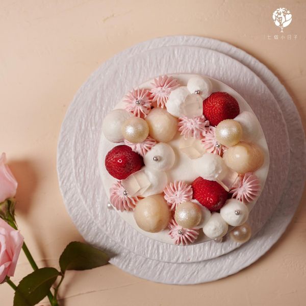 溫柔佳人 Rose ｜草莓荔枝戚風蛋糕｜2026母親節限定 母親節蛋糕