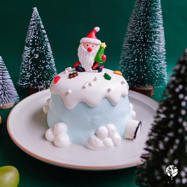【2025聖誕】精靈雪屋 4″蛋糕 
