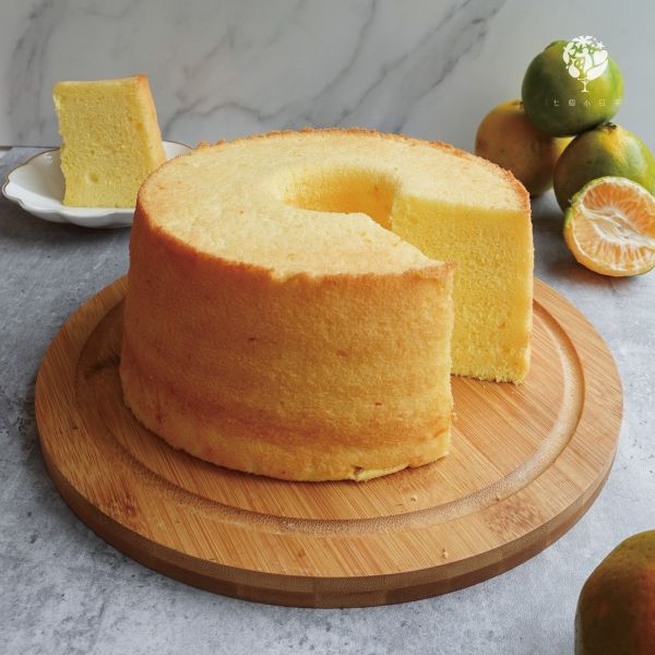 橘香漫漫 戚風蛋糕【榮獲2026臺中市十大伴手禮 - 糕餅烘焙組 首獎】 戚風蛋糕,生日蛋糕,海綿蛋糕