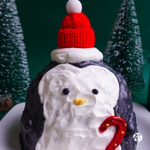 【2025聖誕】聖誕企鵝 5″蛋糕 