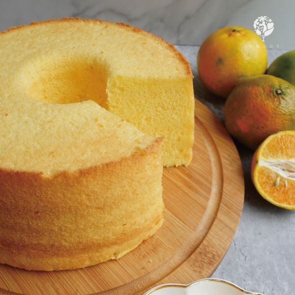 橘香漫漫 戚風蛋糕【榮獲2026臺中市十大伴手禮 - 糕餅烘焙組 首獎】 戚風蛋糕,生日蛋糕,海綿蛋糕