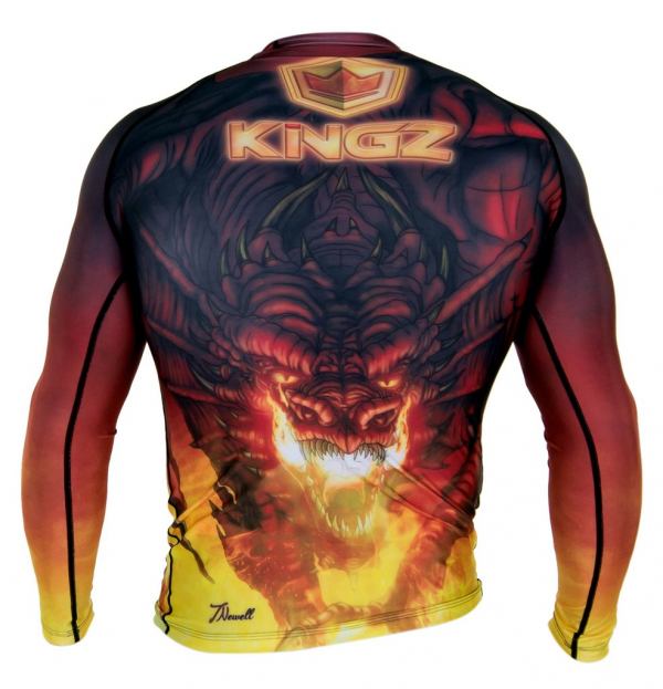 KNGZ—HOUSE OF FIRE RASH GUARD 防磨衣 