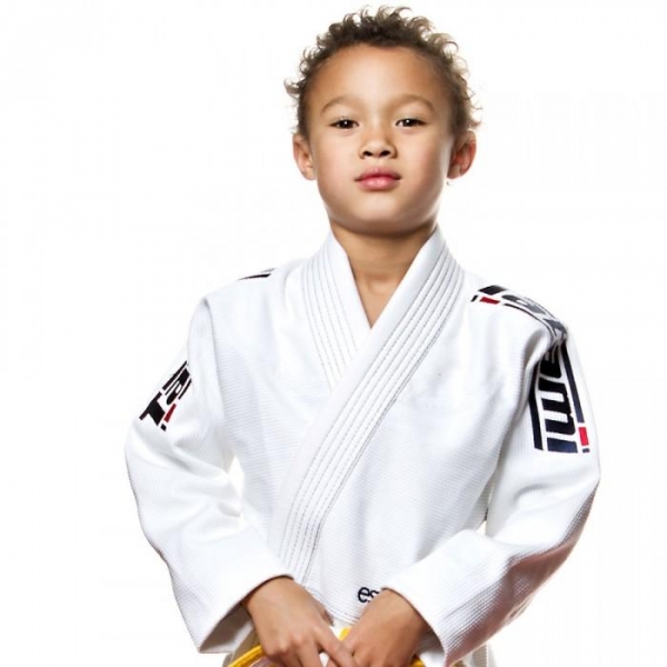 TATAMI 兒童巴柔服 - 白 Kids Estilo 5.0 Premier BJJ GI-WHITE 