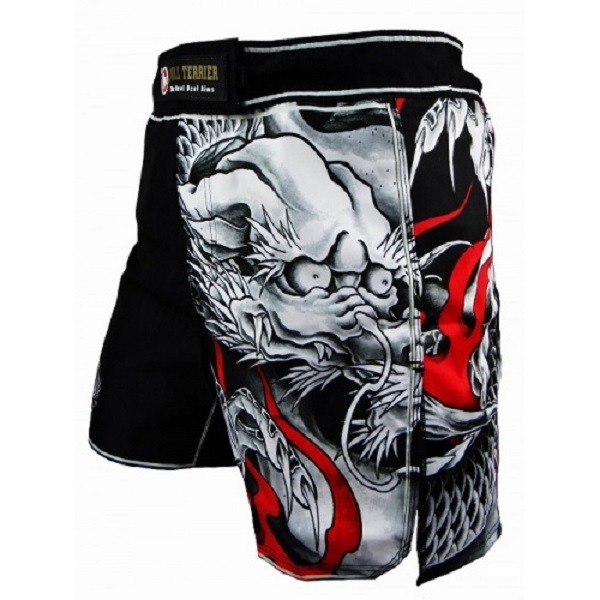 BULL TERRIER 無心 格鬥短褲 Fight Shorts MUSHIN 3/4 3.0 Black 