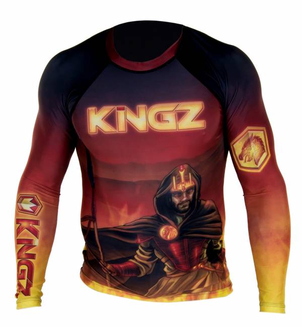 KNGZ—HOUSE OF FIRE RASH GUARD 防磨衣 