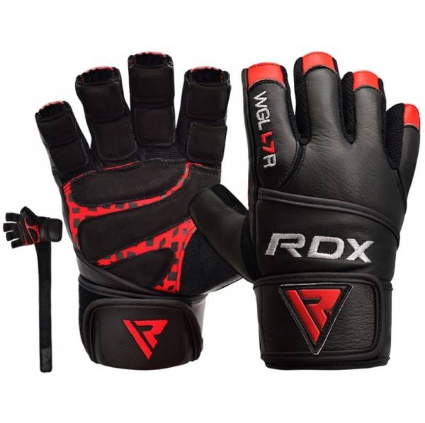 RDX L7 CROWN WEIGHTLIFTING LEATHER GYM GLOVES 舉重手套 