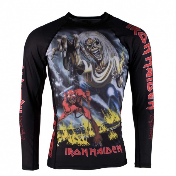 TATAMI X IRON MAIDEN NUMBER OF THE BEAST RASH GUARD 防磨衣 