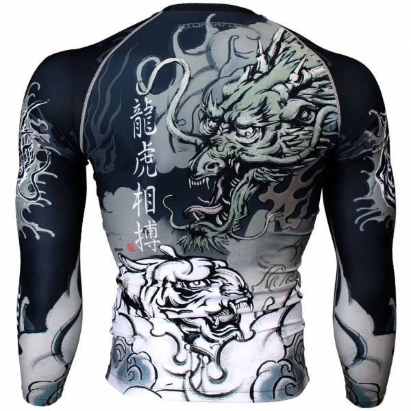 DRAGON VS TIGER [FX-136] 長袖壓力服 