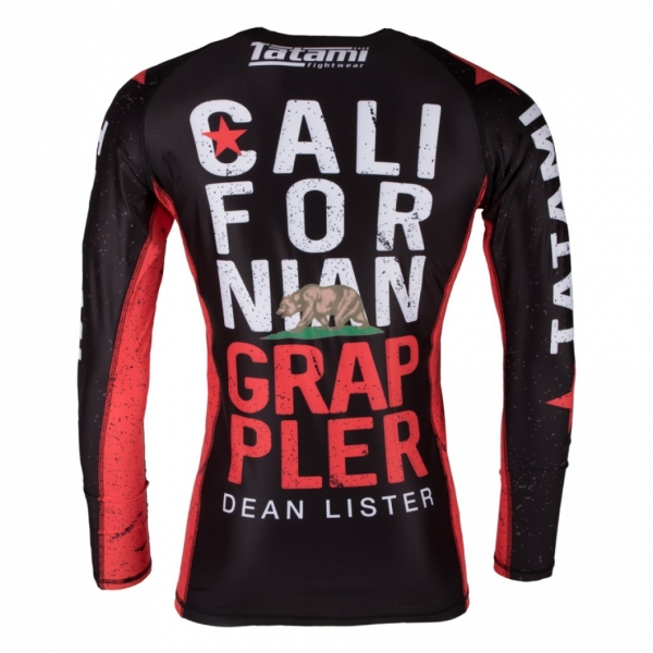 TATAMI 防磨衣 DEAN LISTER CALIFORNIAN GRAPPLER RASH GUARD 