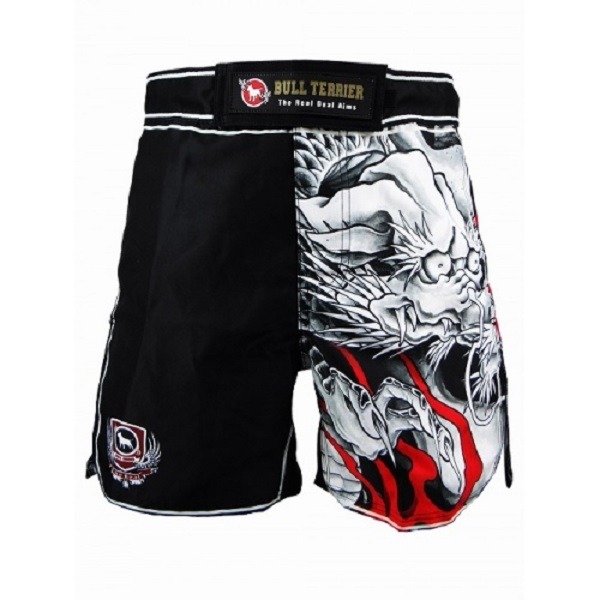 BULL TERRIER 無心 格鬥短褲 Fight Shorts MUSHIN 3/4 3.0 Black 