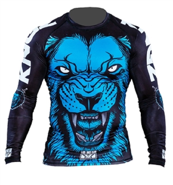 KINGZ ROYAL LION LONG SLEEVE RASH GUARD BY MEERKATSU 防磨衣 