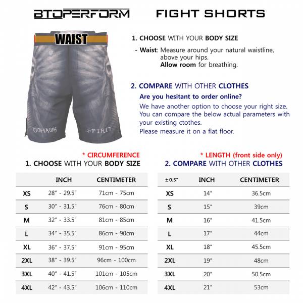 龍虎鬥 [FS-36] MMA 短褲 / 格鬥褲 