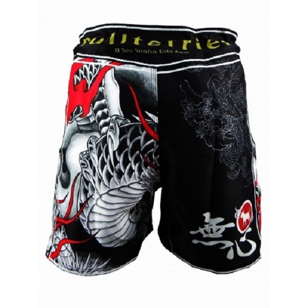 BULL TERRIER 無心 格鬥短褲 Fight Shorts MUSHIN 3/4 3.0 Black 