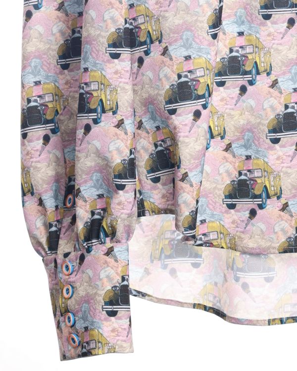 襯衫｛賣冰淇淋的車子｝ 伊藤潤二衣服