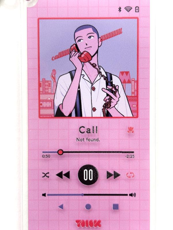 壓克力吊飾- CALL TOMOWAKA, ともわか