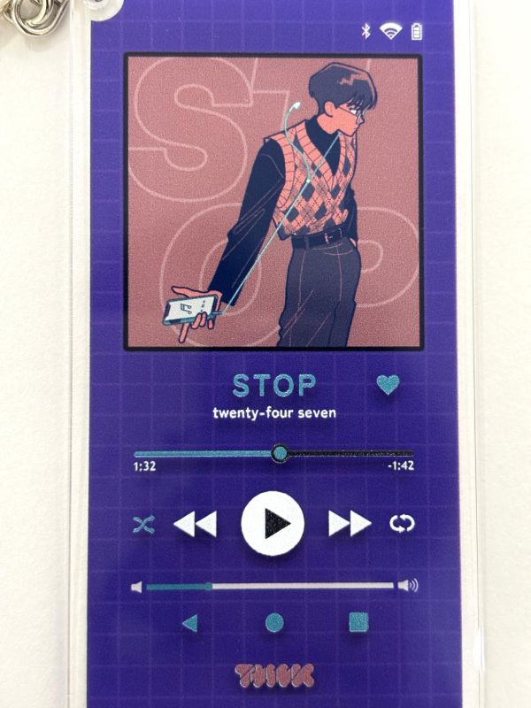 壓克力吊飾-STOP TOMOWAKA, ともわか