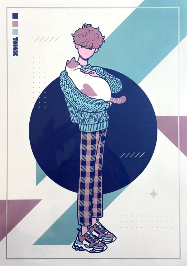 Boy meets Cat 系列海報 NO.4 TOMOWAKA, ともわか