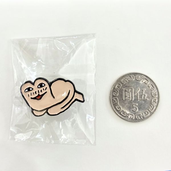 MINAHAMU / ニケルソン金屬徽章 