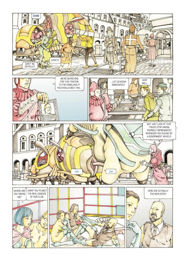 [英文版漫畫] Parasitic City #0.1 駕籠真太郎, 獵奇漫畫
