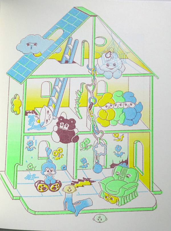 MILK LAND ancco,復古可愛,risograph