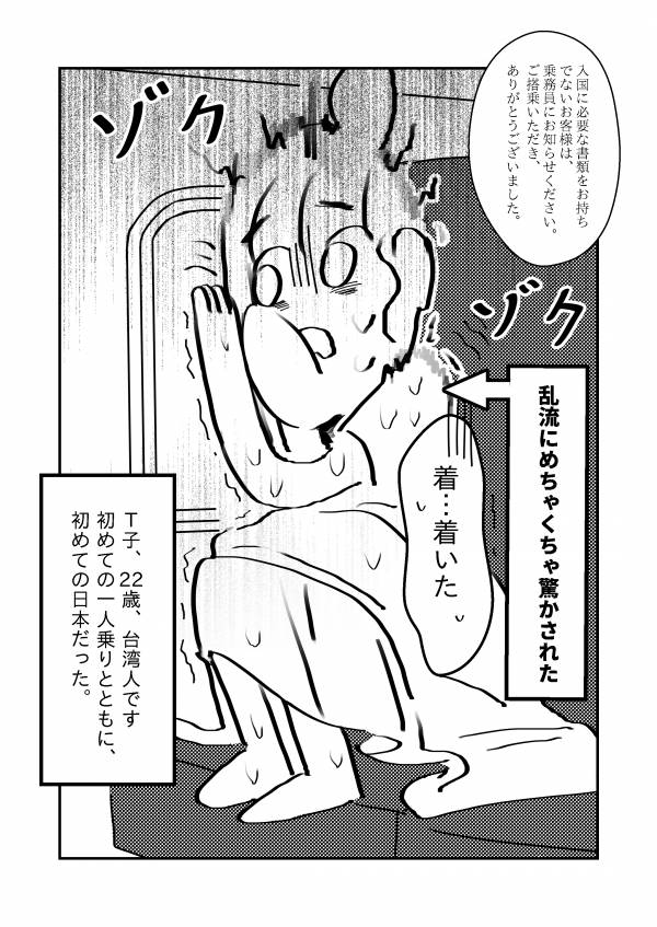 T子の一発旅行 vol.1 (T子%%走日文版) 